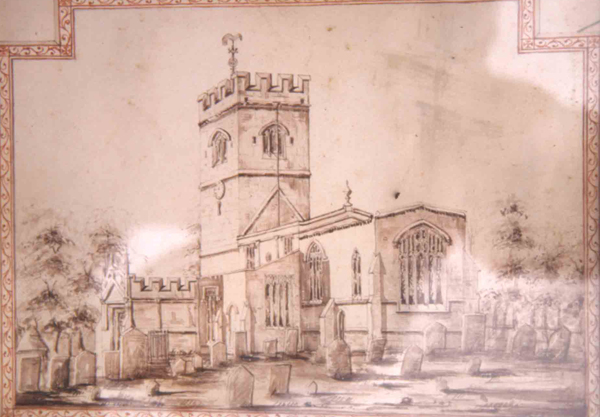 Church before 1883 restoration